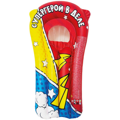 Плот надувной для плавания Супергерой в деле Play Market 94147